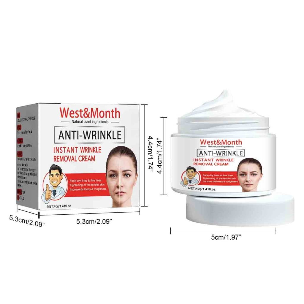 West Month Anti Wrinkle Instant Wrinkle Removal Cream 1.41oz