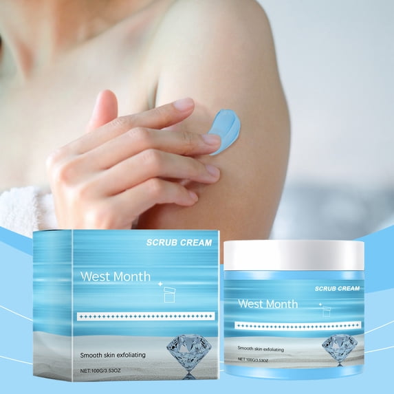 West Month Exfoliating Body Scrub, Clear Skin, Remove Dead Skin, Smooth And Brightening Skin Scrub