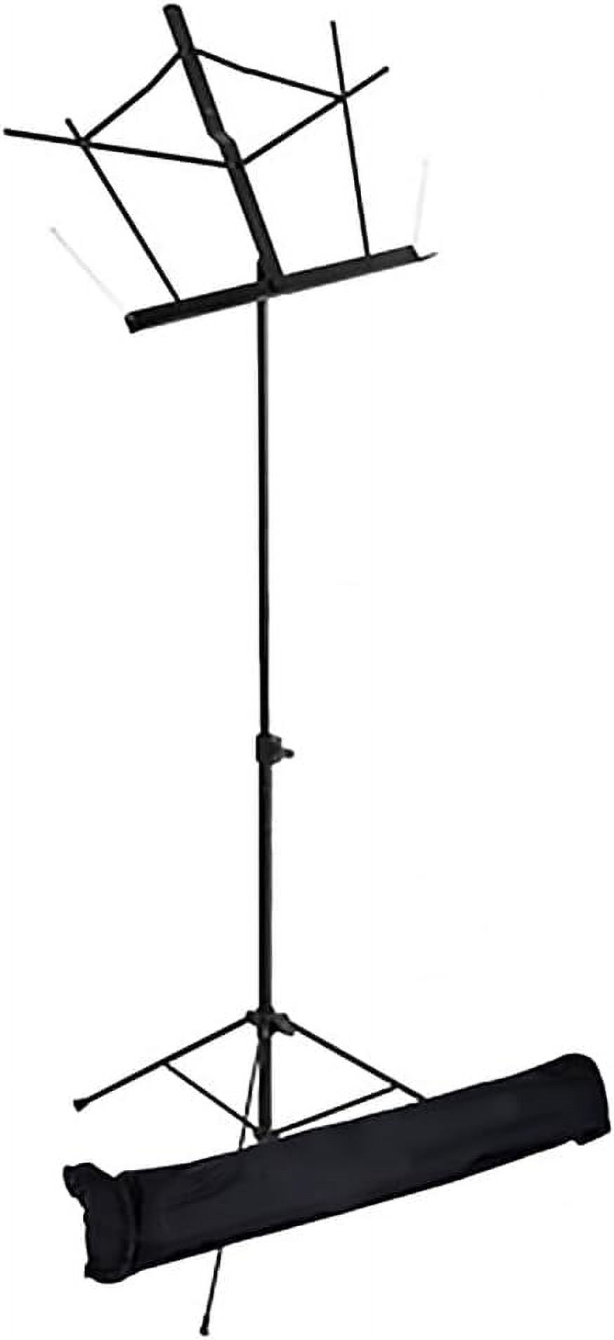 West Music Lightweight Wire Music Stand with Durable Bag Adjustable