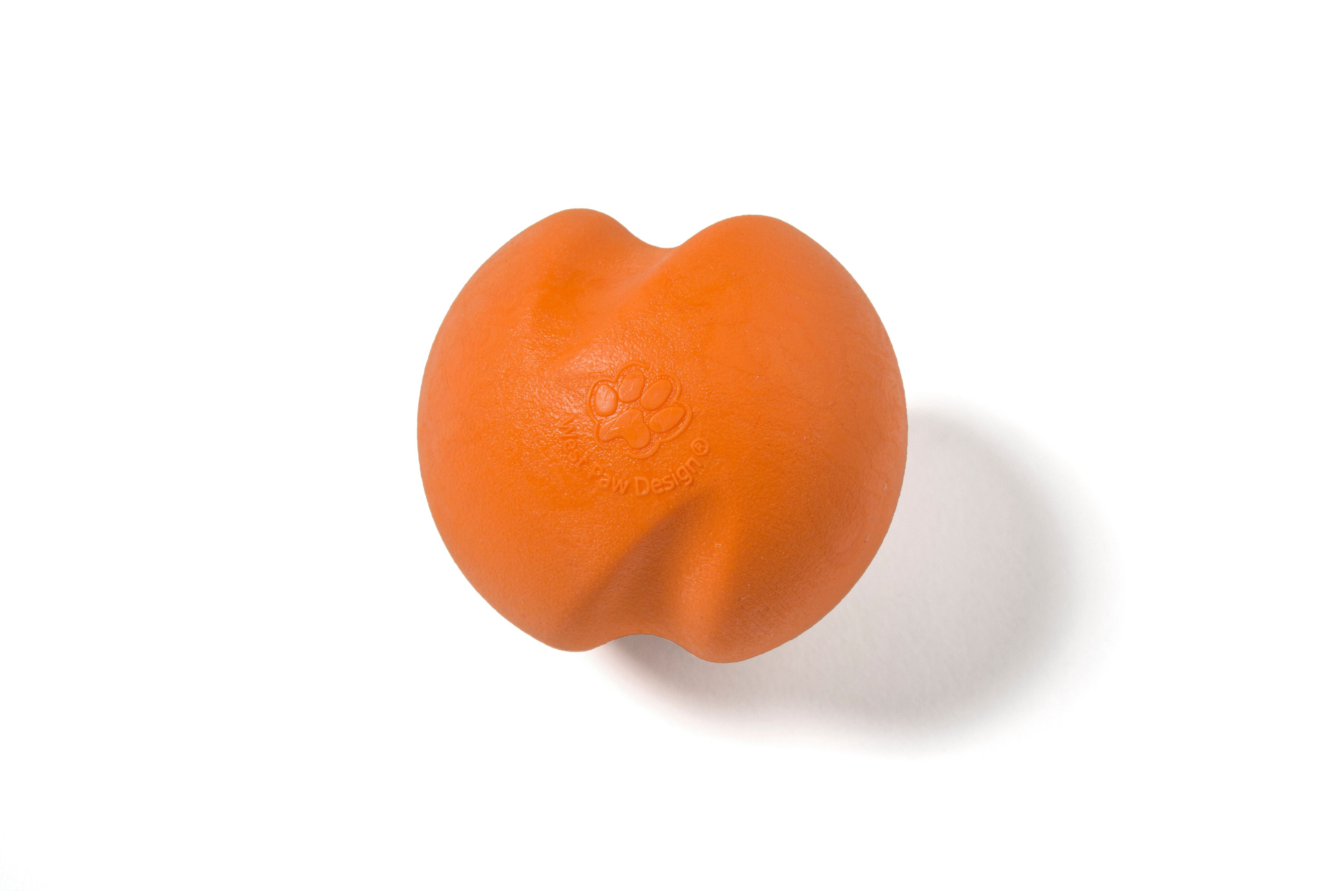 West Paw Zogoflex Jive XS 2" Dog Toy Tangerine