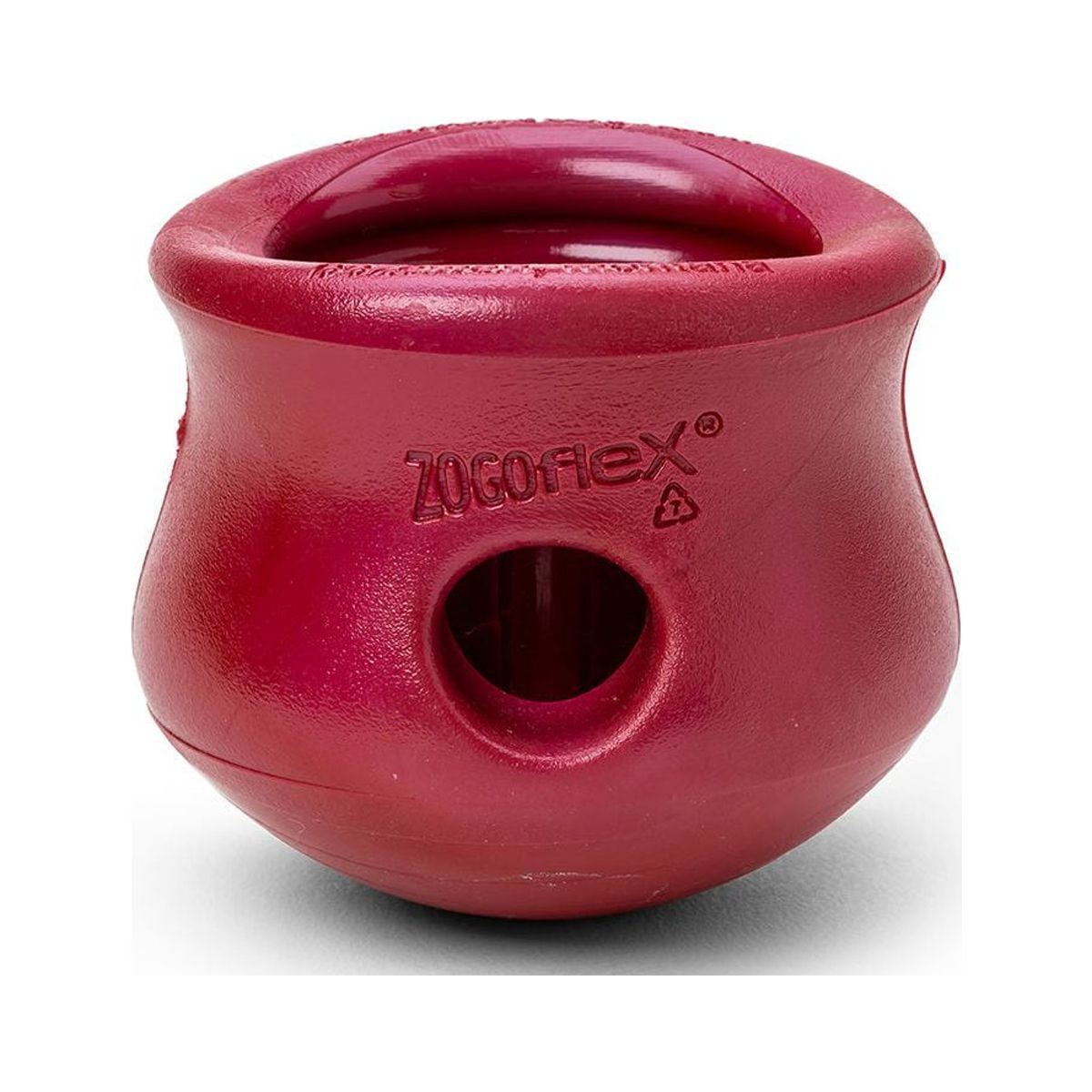 West Paw Zogoflex Toppl Large Ruby Dog Toy