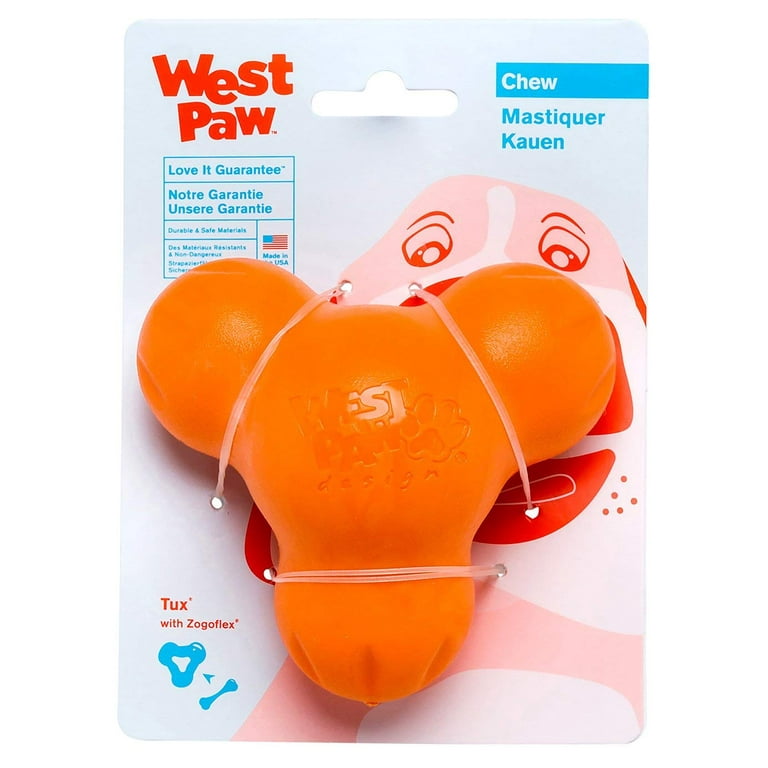 https://i5.walmartimages.com/seo/West-Paw-Zogoflex-Tux-Treat-Dispensing-Dog-Chew-Toy-Interactive-Chewing-Dogs-Enrichment-Games-Aggressive-Chewers-Fetch-Catch-Holds-Kibble-Treats-Larg_f2feb72f-c5b9-48f5-a58a-352c58fed960.a84402f73ddac5efb9d7b6296ef0978c.jpeg?odnHeight=768&odnWidth=768&odnBg=FFFFFF