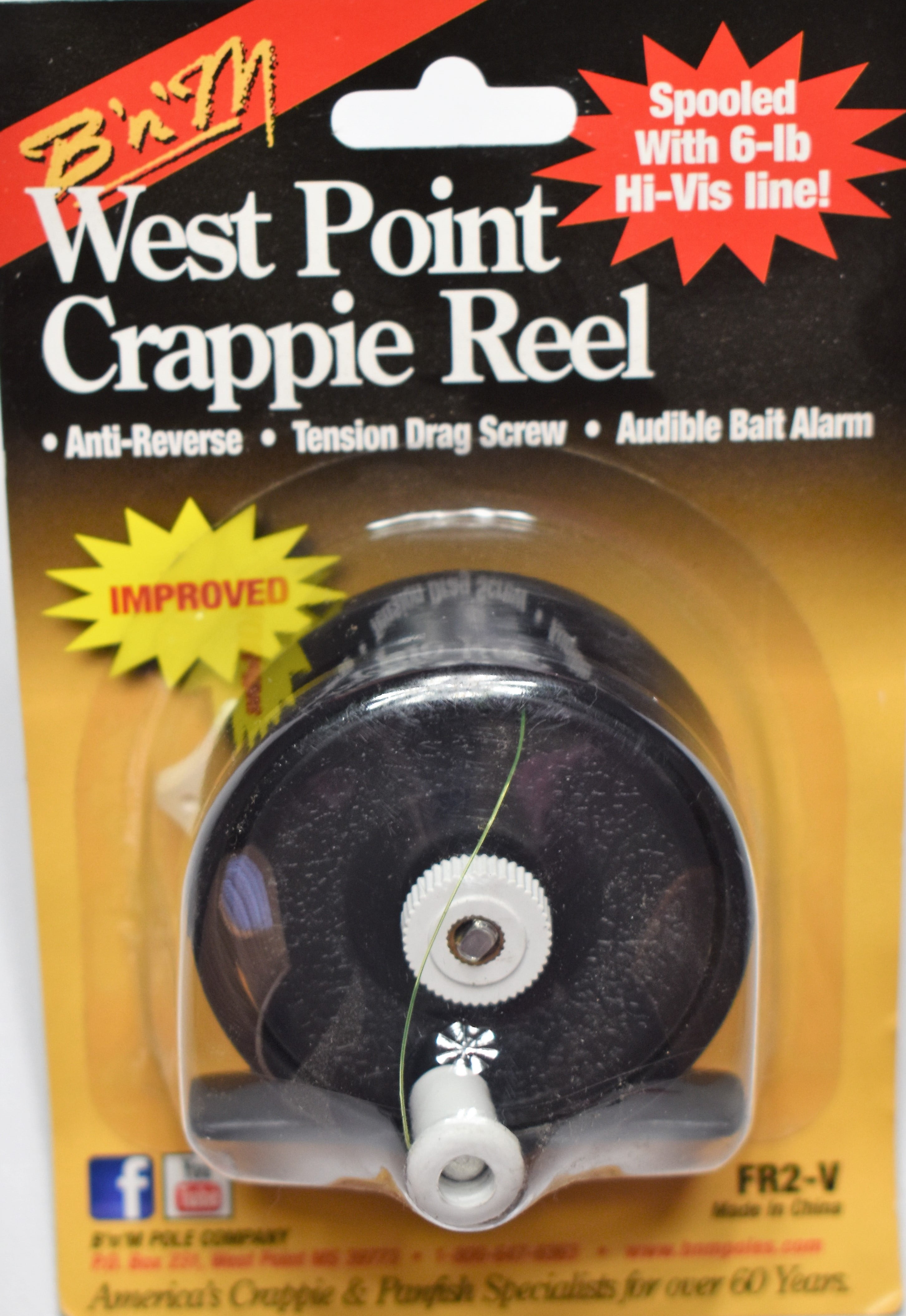 West Point Crappie Rod Combo 10