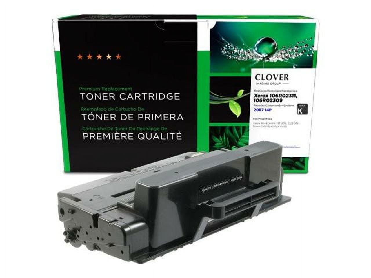 Clover Imaging Remanufactured High Yield Toner Cartridge for Xerox 106R02311/106R02309