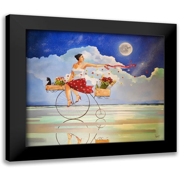 West, Ronald 13x12 Black Modern Framed Museum Art Print Titled - Spring II