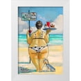 thumbnail image 1 of West, Ronald 17x24 White Modern Wood Framed Museum Art Print Titled - No Alcohol Beyond This Point, 1 of 4