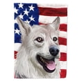 thumbnail image 1 of West Siberian Laika American Flag Flag Canvas House Size, 1 of 4
