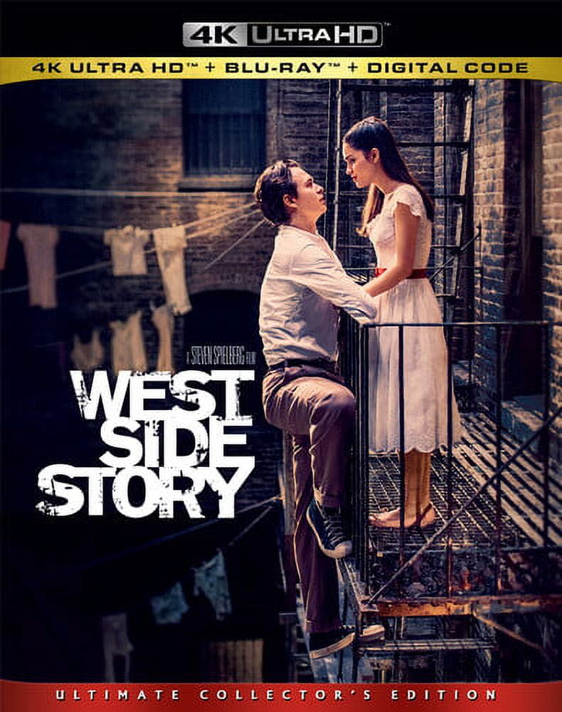 WEST. CD　 DVD　Blu-ray West Side Story 4K Ultra HD Blu-ray Digital Code