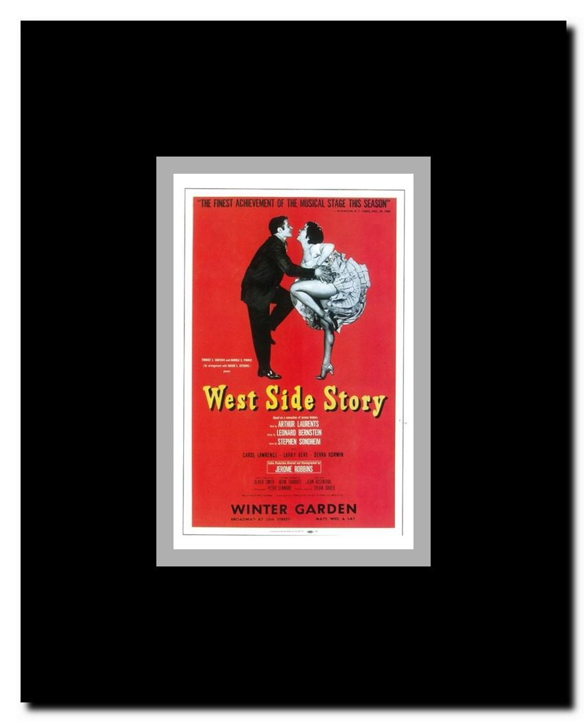 West Side Story (Broadway) Framed Movie Poster