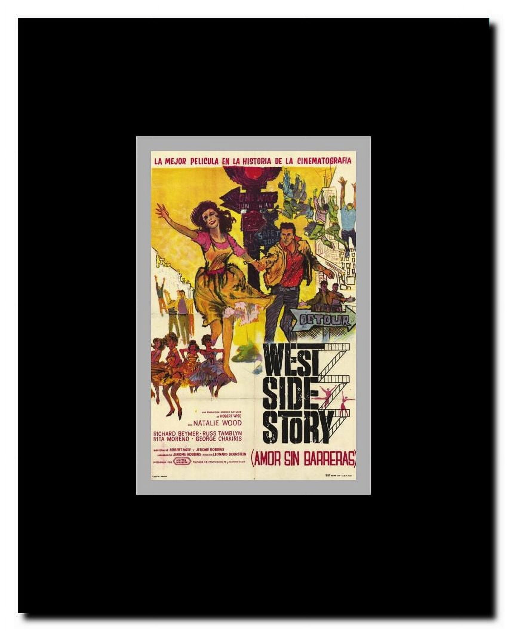 West Side Story Framed Movie Poster