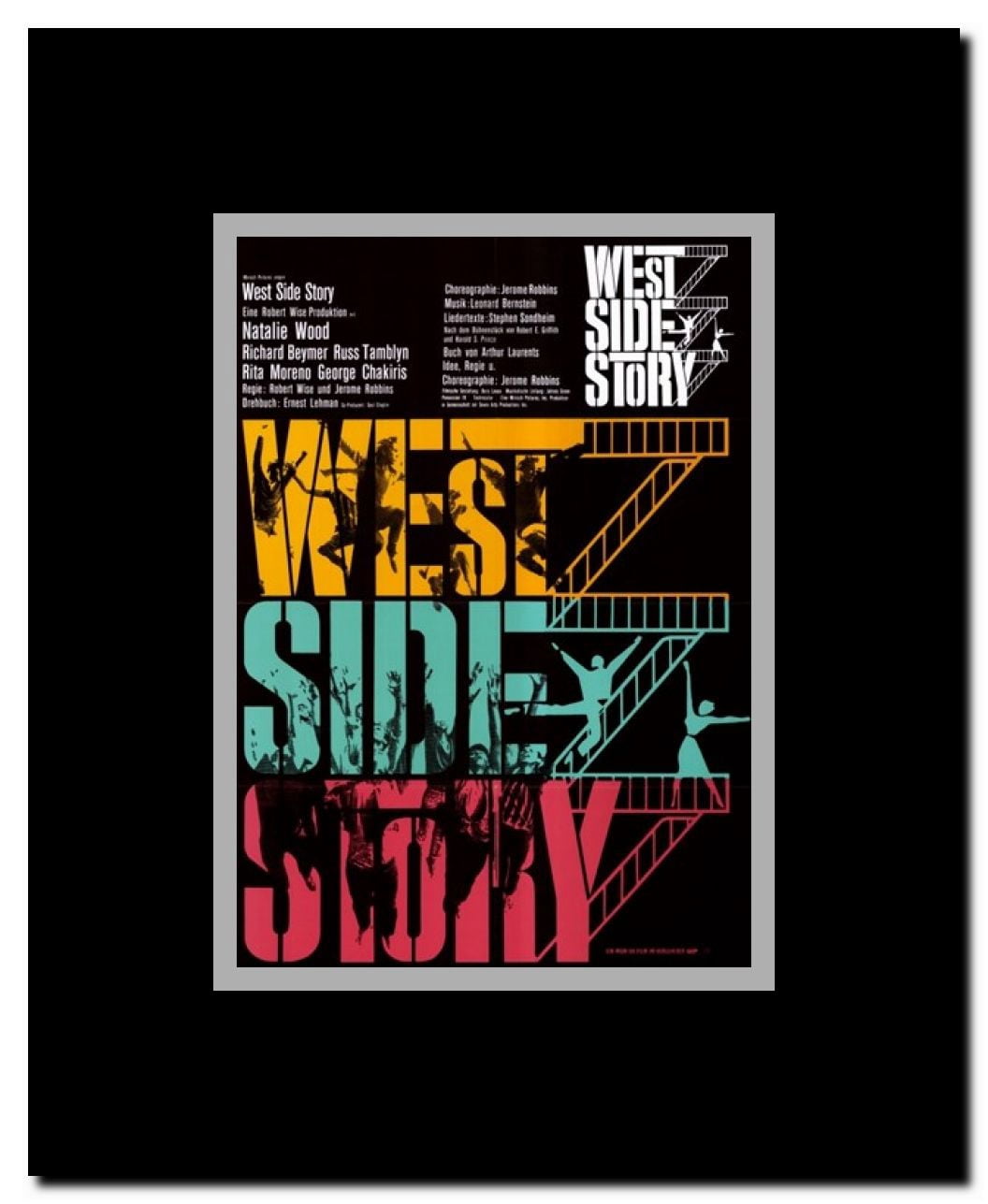 West Side Story Framed Movie Poster