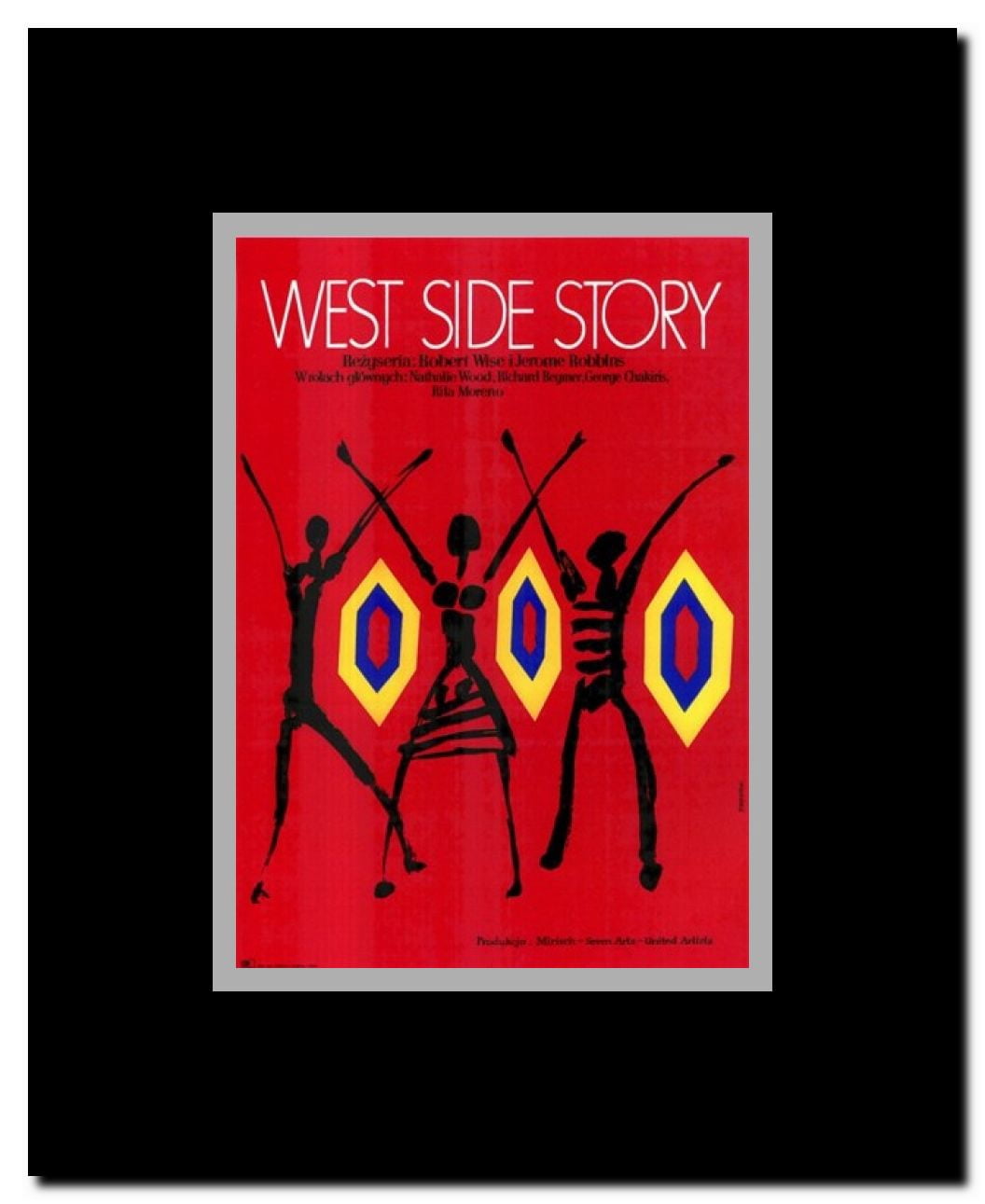 West Side Story Framed Movie Poster