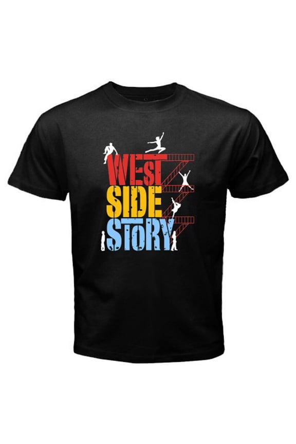West Side Story Men's Black T-Shirt Size S-5XL