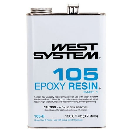 West System 105 Epoxy Resin Epoxy Adhesive, 126.6 fl oz
