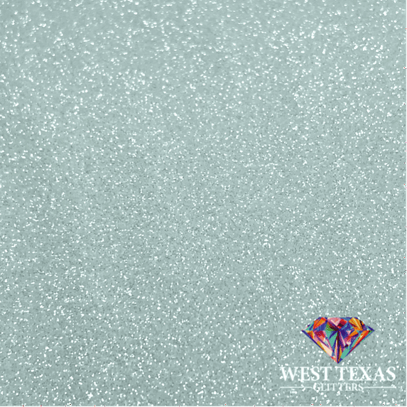 West Texas Glitters 2oz Pearl White, Snow Storm, Art and Craft Glitter, Polyester Glitter, 1 Each Shaker Bottle