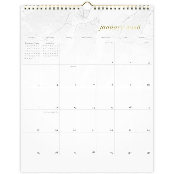 West Village by Mead 2026 Monthly Wall Calendar Medium 15 x 12 - West Village
