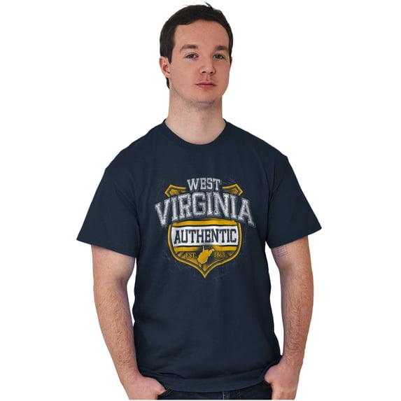 West Virginal Student Pride Gameday Men's Graphic T Shirt Tees Brisco Brands X