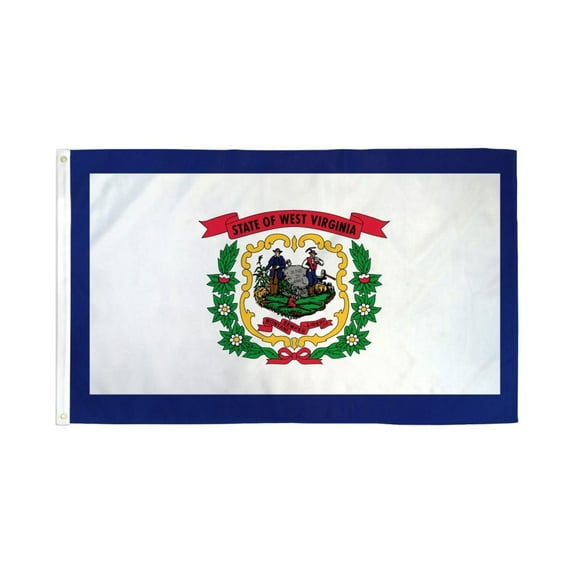 West Virginia Flag 2x3ft Poly