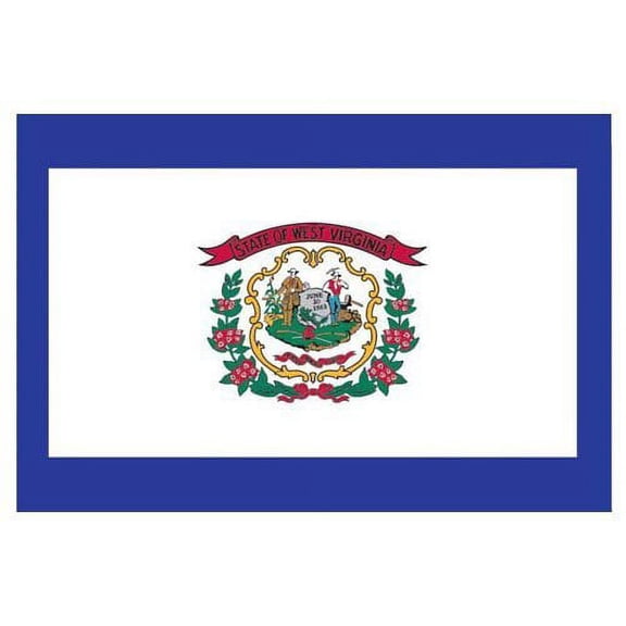 Valley Forge 3ft x 5ft Nylon West Virginia Outdoor Flag