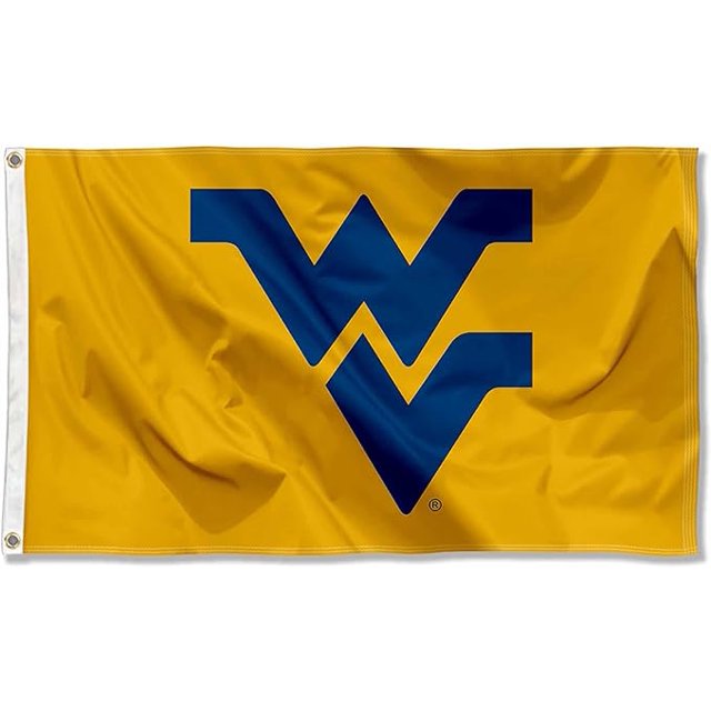 West Virginia Large College Flag