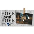 thumbnail image 1 of West Virginia Mountaineers 6'' x 12'' Home Sweet Home Clip Frame, 1 of 1