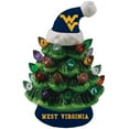 thumbnail image 1 of West Virginia Mountaineers 8" Light Up Ceramic LED Christmas Tree, 1 of 1