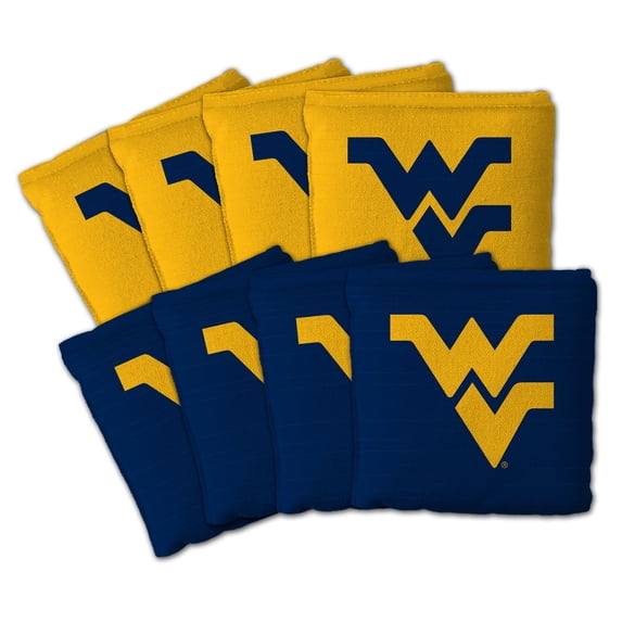 West Virginia Mountaineers 8pk Licensed Cornhole Bags