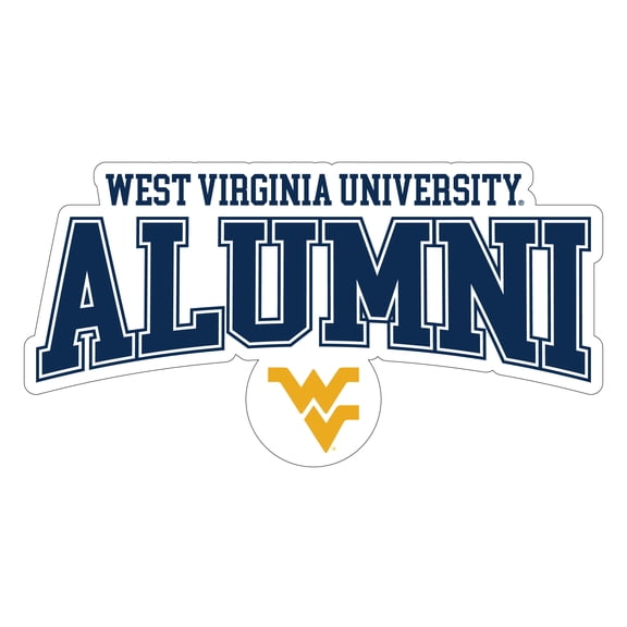 West Virginia Mountaineers Laser Cut Alumni Vinyl Sticker - Officially Licensed (3-Inch)