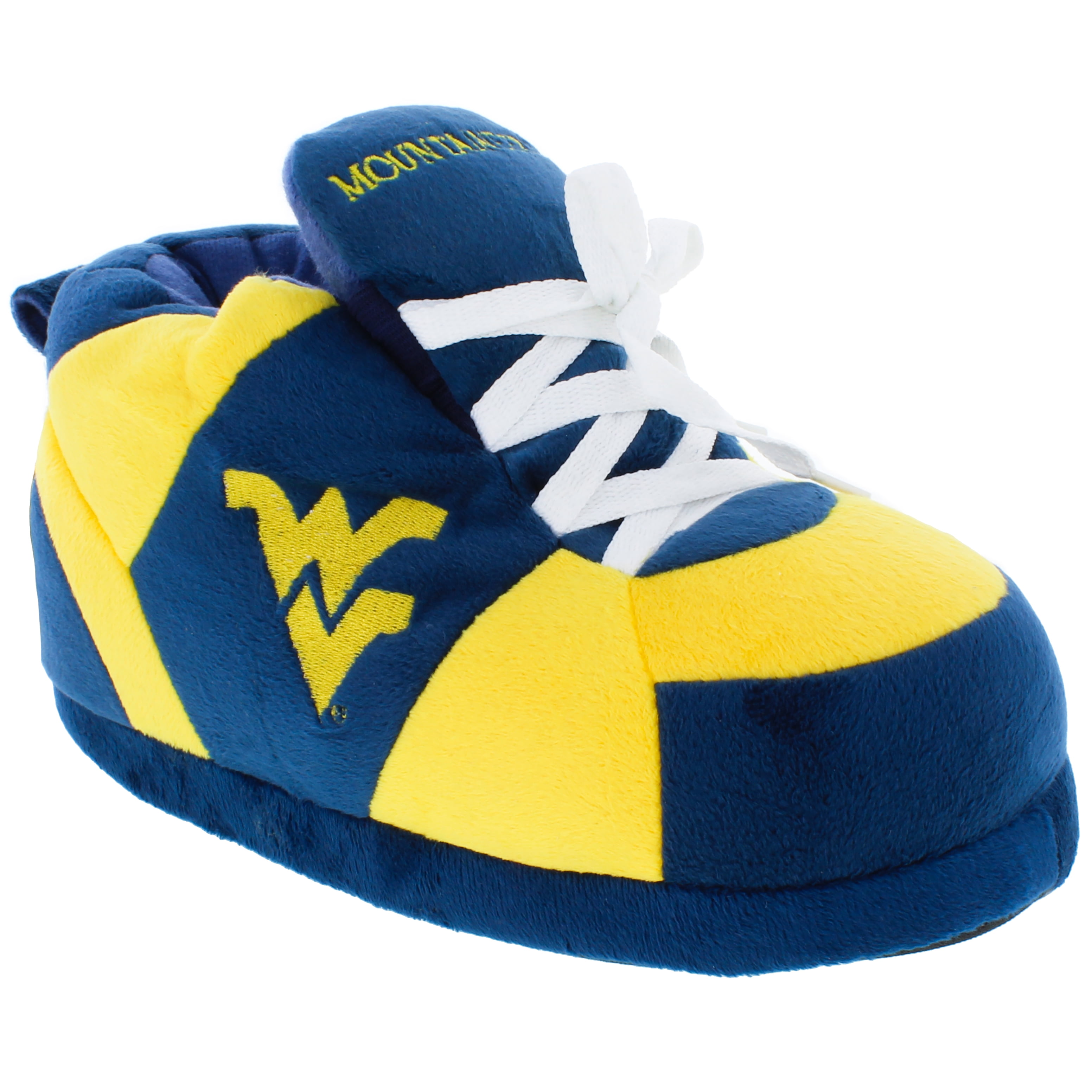 West Virginia Mountaineers Original Comfy Feet Sneaker Slipper, XX-Large