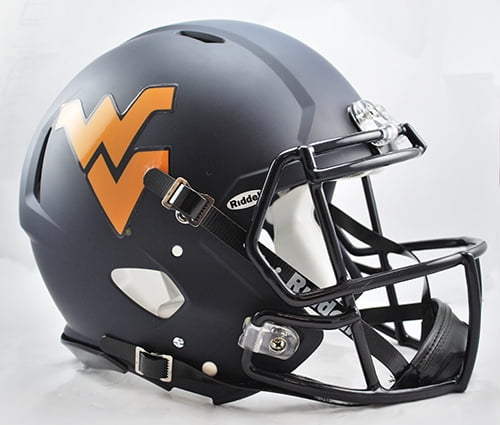 West Virginia Mountaineers Riddell NCAA Authentic Speed Full Size Helmet