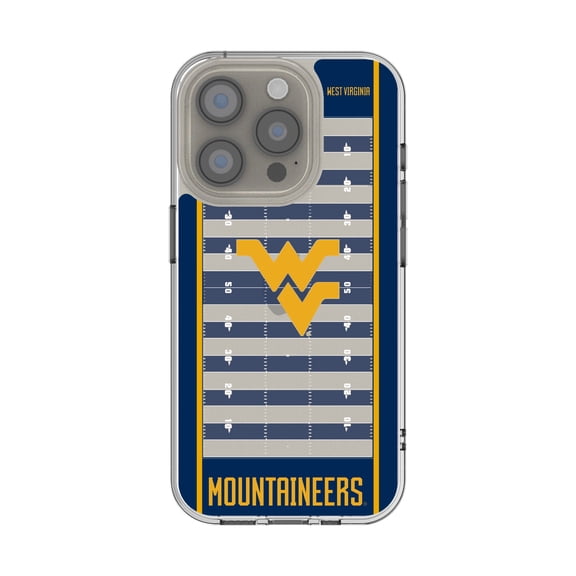 West Virginia Mountaineers iPhone Clear Football Field Design Case