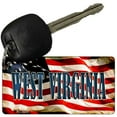 thumbnail image 1 of West Virginia Novelty Aluminum Key Chain KC-3659 3" x 1.5" Key Chain (KC), 1 of 1