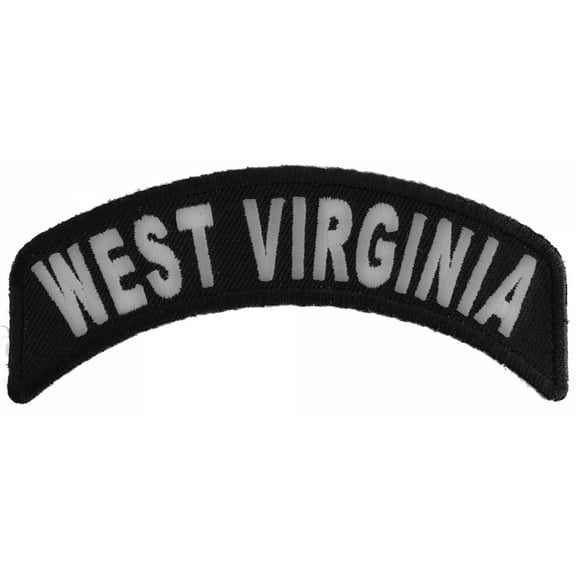 West Virginia Patch Iron on State Rocker