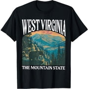 West Virginia Retro Bear Mountain T-Shirt