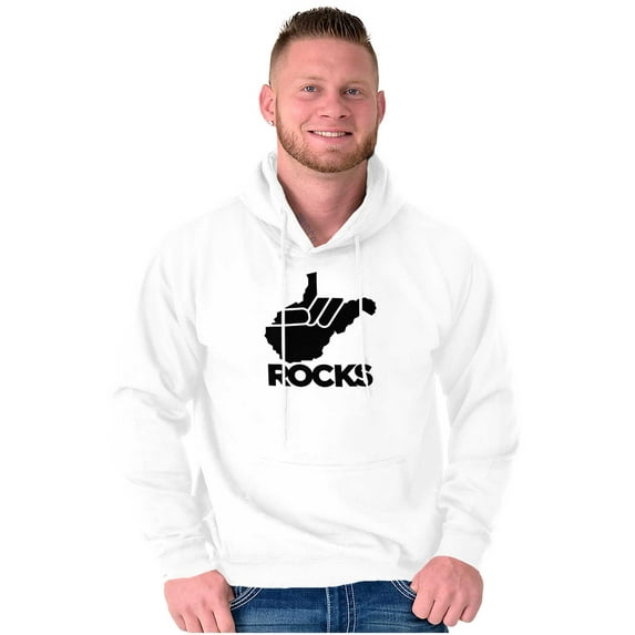West Virginia Rocks Travel Souvenir Hoodie Sweatshirt Women Men Brisco Brands M