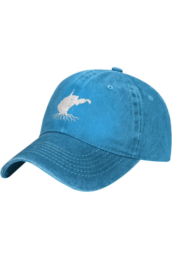 West Virginia Roots Baseball Cowboy Hat Adjustable Trucker Hat