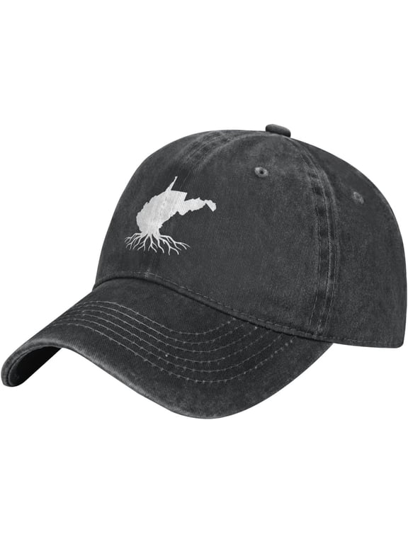 West Virginia Roots Baseball Cowboy Hat Adjustable Trucker Hat