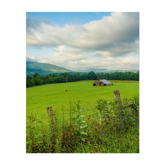 West Virginia Rural 02 - West Virginia Photography Unframed Wall Art Print 8 x 10 inches