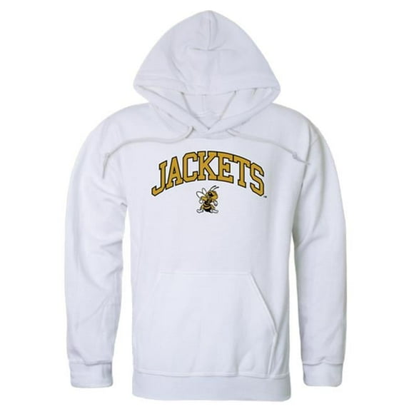 West Virginia State University Men Campus Hoodie, White - Medium
