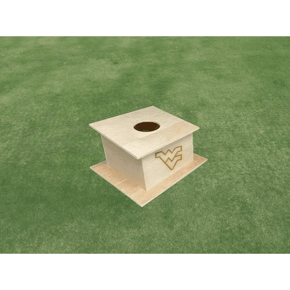 West Virginia University Engraved Cornhole Pro Air Mail Box