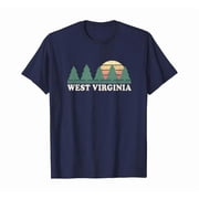 West Virginia WV T-Shirt Vintage Retro 70s Graphic Tee