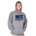 thumbnail image 1 of West Virginia is the Best Funny State Unisex Fleece Graphic Zip Up Hoodie Brisco Brands 2X, 1 of 5