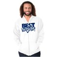 thumbnail image 1 of West Virginia is the Best Funny State Unisex Fleece Graphic Zip Up Hoodie Brisco Brands 4X, 1 of 5