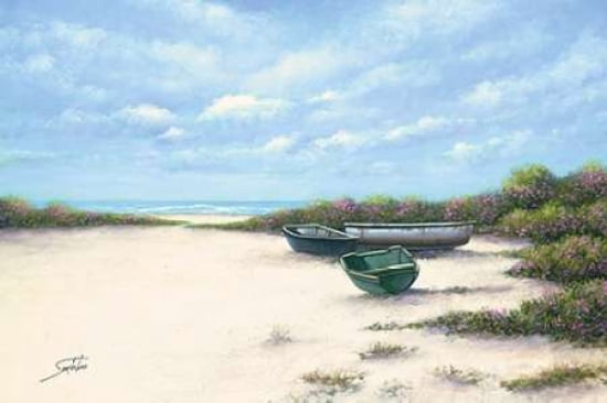 West Wind Beach Canvas Art - Sambataro (24 x 36)