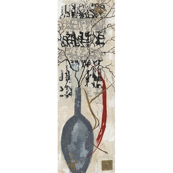 West meets East II by Sandee Shaffer Johnson (36 x 12)
