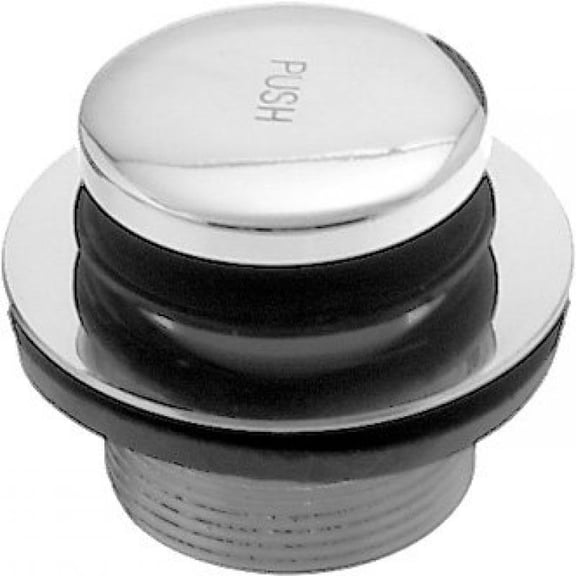WestBrass D3322 Polished Brass Tip Toe 1-1/2 in. NPSM Coarse Thread Bath Drain