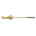 thumbnail image 1 of Front Mount Toilet Tank Lever Handle with Adjustable Bendable Arm, Polished Brass, 1 of 9