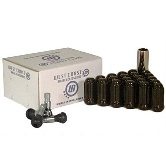 WestCoast Wheel Accessories W56015SB Wheel Lug Nut