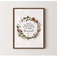 thumbnail image 1 of WestConfe Bible Verse Poster , Christmas Bible Verse Wall Art, Christmas Poster, 1 of 3