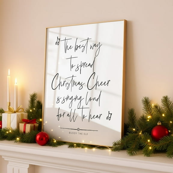 WestConfe Funny Christmas Prints,Xmas Home Decor,Holiday Decor, Christmas Quotes, Christmas Classroom Posters